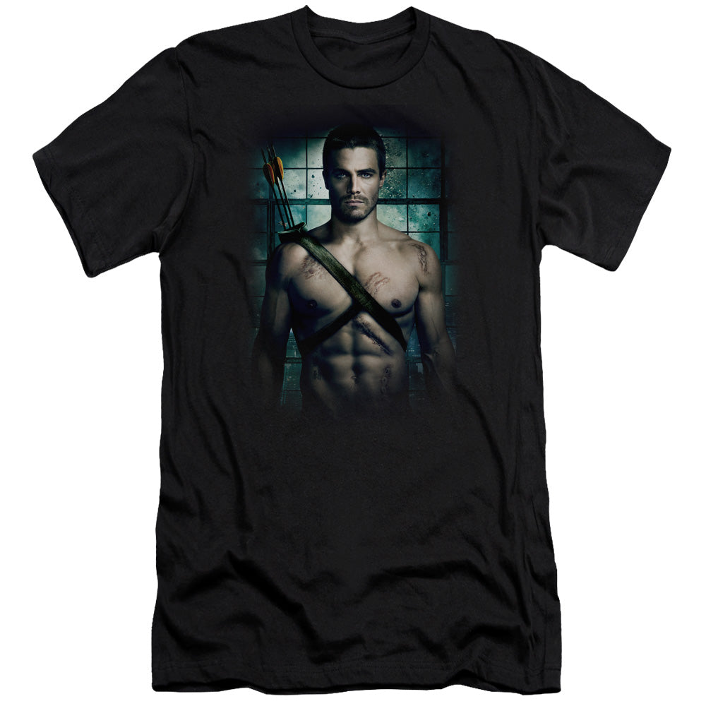 Arrow Shirtless Premium Bella Canvas Slim Fit Mens T Shirt Black Hoodie, Sweatshirt | CiraTrend.com (Image 2)