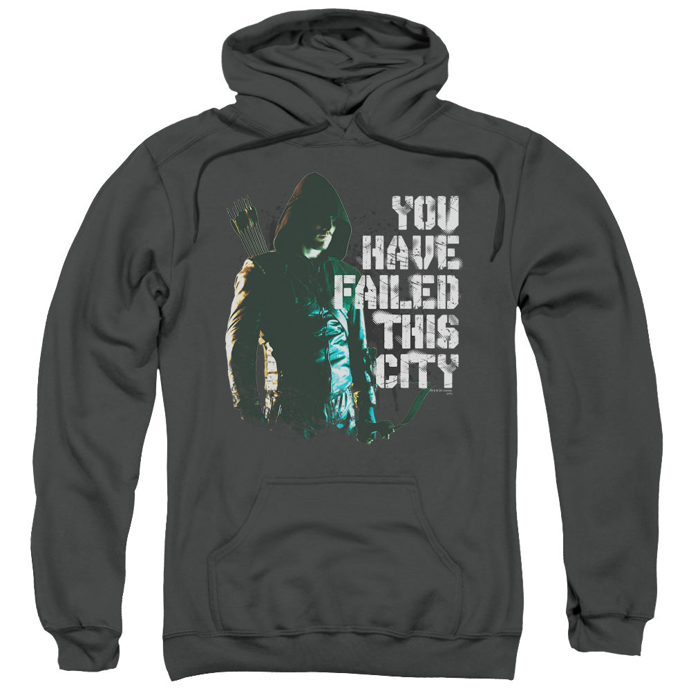 Arrow You Have Failed Mens Hoodie Charcoal T-Shirts, Sweatshirt | CiraTrend.com (Image 1)