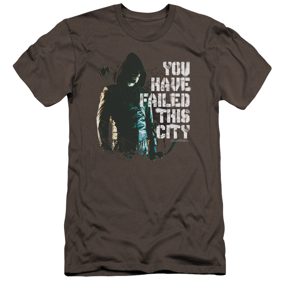 Arrow You Have Failed Premium Bella Canvas Slim Fit Mens T Shirt Charcoal Hoodie, Sweatshirt | CiraTrend.com (Image 1)