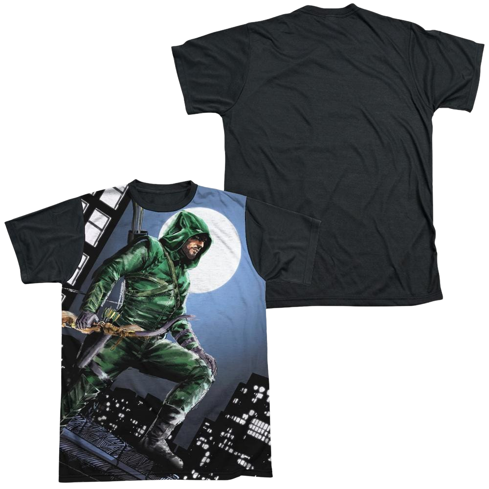 Arrow Night Watch - Men's Black Back T-Shirt Hoodie, Sweatshirt | CiraTrend.com