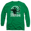 Arrow Archer Mens Long Sleeve Shirt Kelly Green Hoodie, Sweatshirt | CiraTrend.com (Image 1)