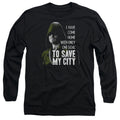 Arrow Save My City Mens Long Sleeve Shirt Black Hoodie, Sweatshirt | CiraTrend.com (Image 1)