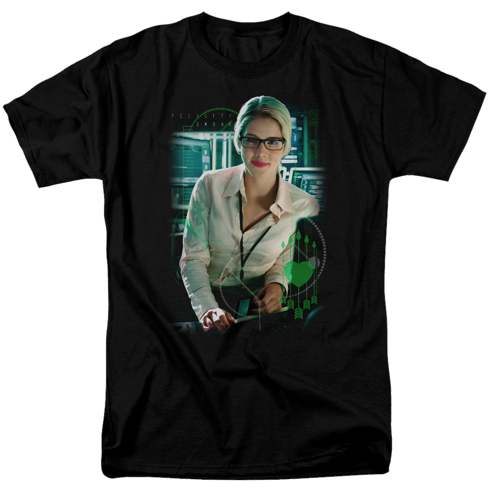 Arrow Felicity Smoak - Men's Regular Fit T-Shirt Hoodie, Sweatshirt | CiraTrend.com