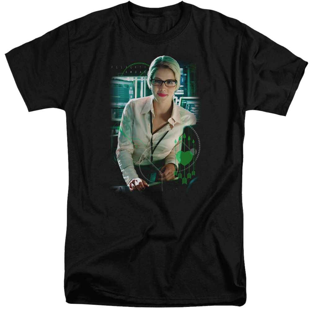 Arrow Felicity Smoak - Men's Tall Fit T-Shirt Hoodie, Sweatshirt | CiraTrend.com