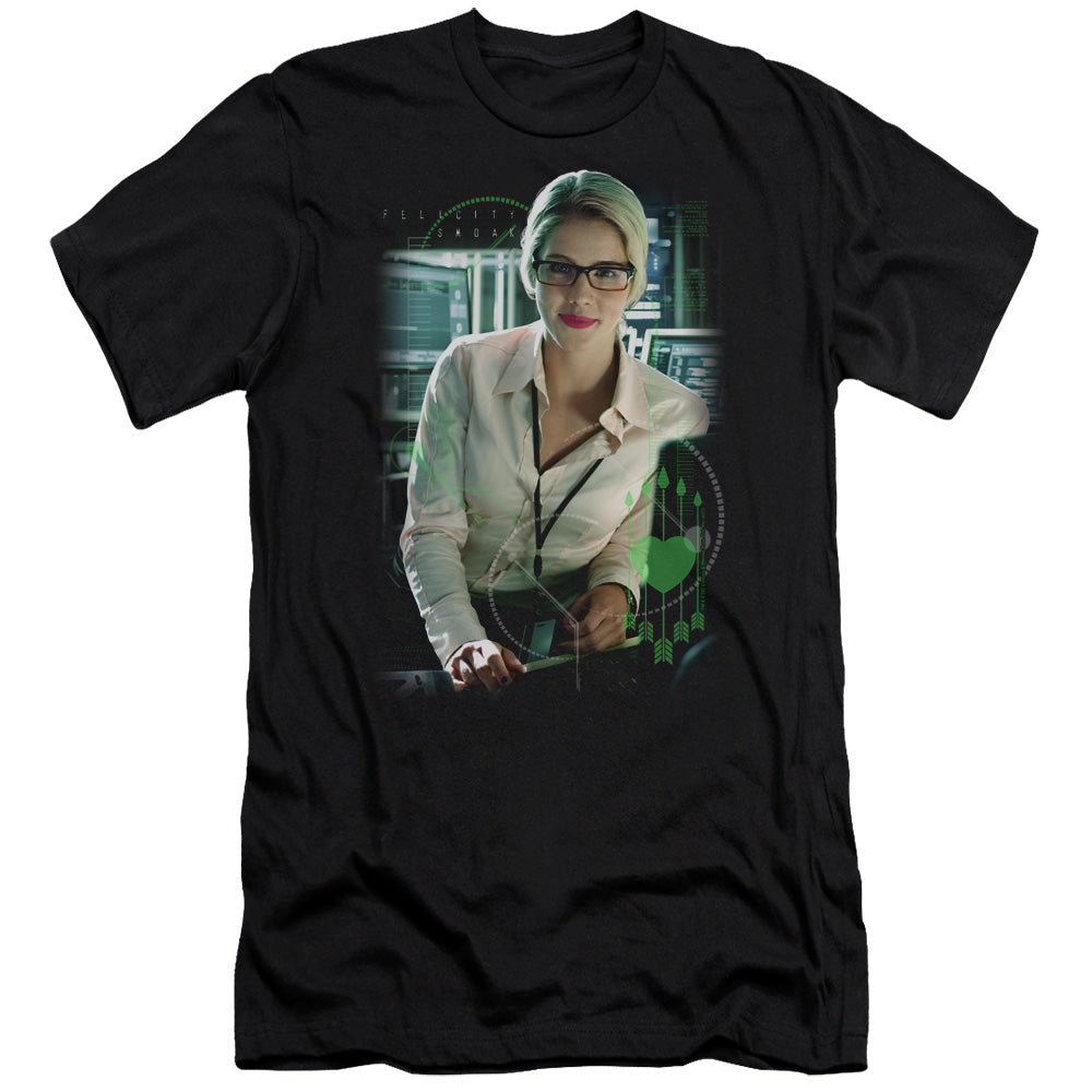 Arrow Felicity Oak Hbo Premium Bella Canvas Slim Fit Mens T Shirt Black Hoodie, Sweatshirt | CiraTrend.com (Image 2)
