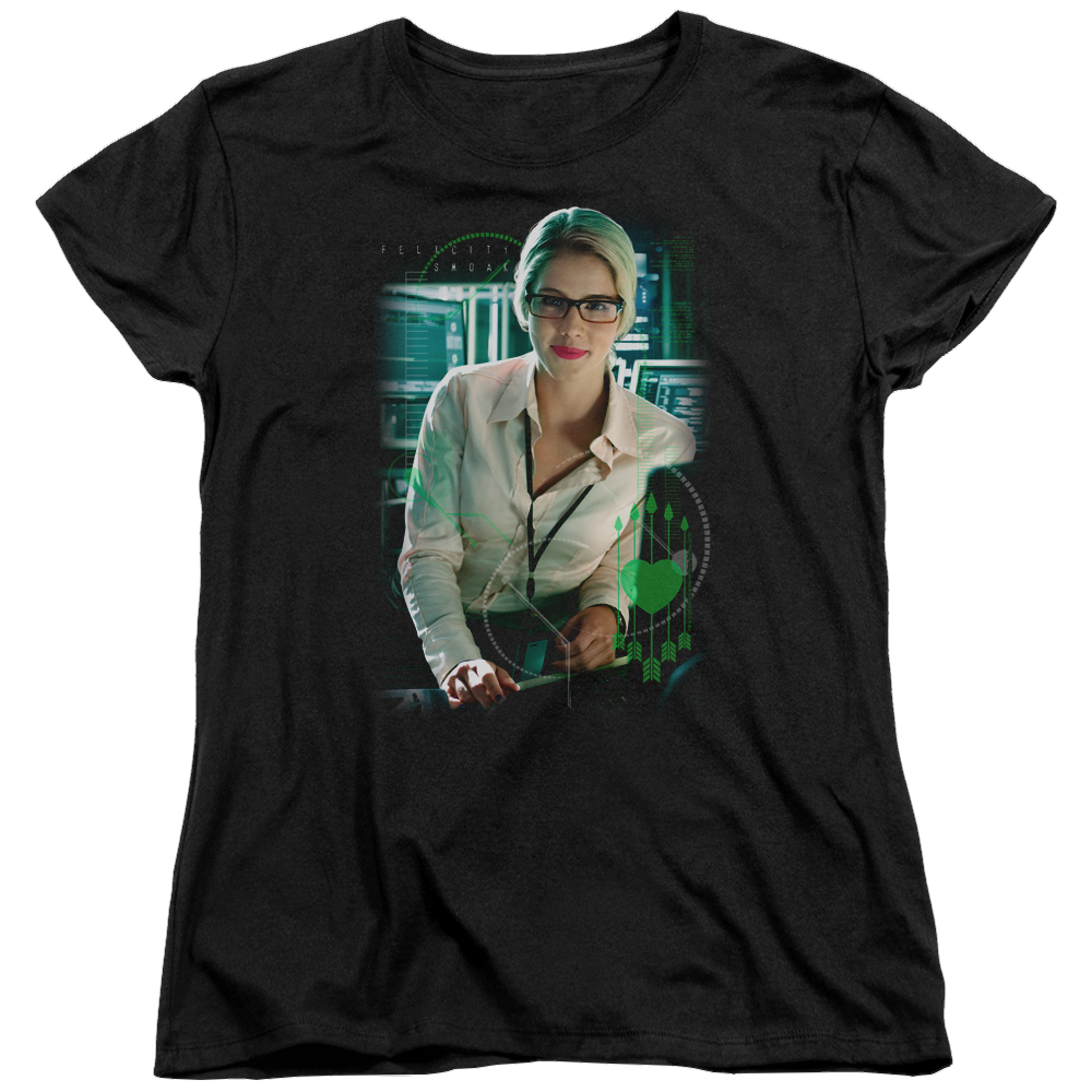 Arrow Felicity Smoak - Women's T-Shirt Hoodie, Sweatshirt | CiraTrend.com