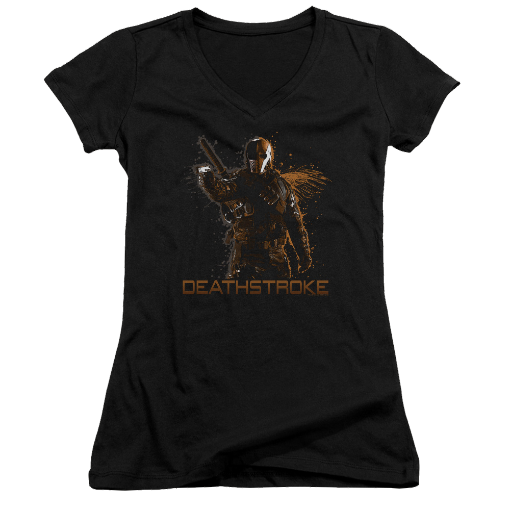 Arrow Deathstroke - Juniors V-Neck T-Shirt Hoodie, Sweatshirt | CiraTrend.com