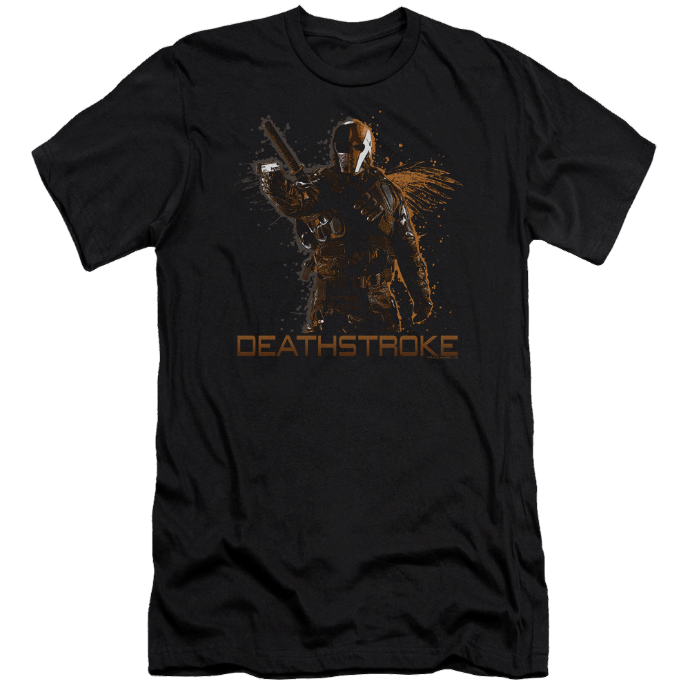 Arrow Deathstroke - Men's Premium Slim Fit T-Shirt Hoodie, Sweatshirt | CiraTrend.com
