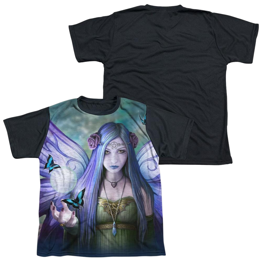 Anne Stokes Mystic Aura - Youth Black Back T-Shirt (Ages 8-12) Hoodie, Sweatshirt | CiraTrend.com