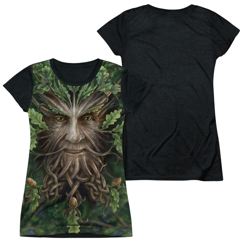 Anne Stokes Oak King - Juniors Black Back T-Shirt Hoodie, Sweatshirt | CiraTrend.com