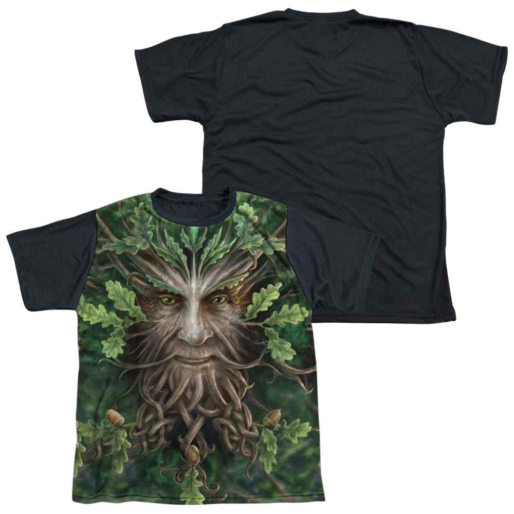 Anne Stokes Oak King - Youth Black Back T-Shirt (Ages 8-12) Hoodie, Sweatshirt | CiraTrend.com