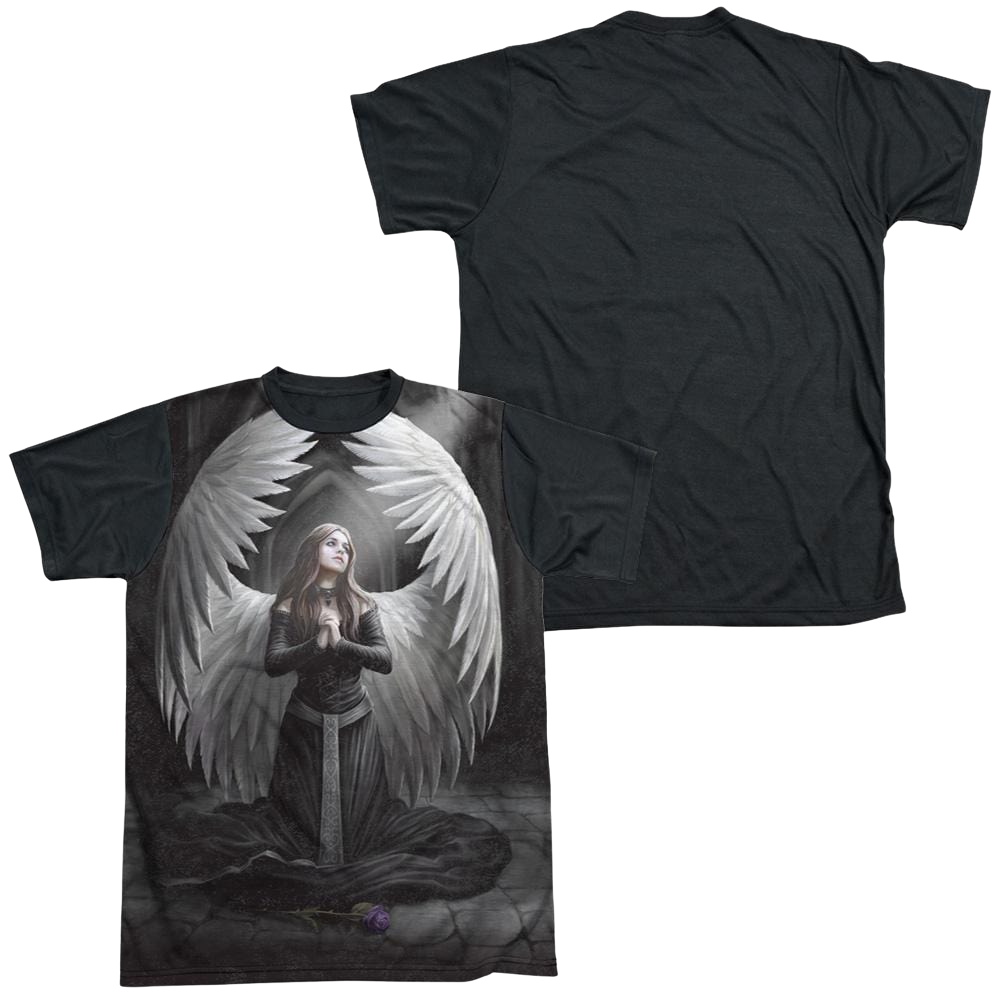 Anne Stokes Prayer For The Fallen - Men's Black Back T-Shirt Hoodie, Sweatshirt | CiraTrend.com