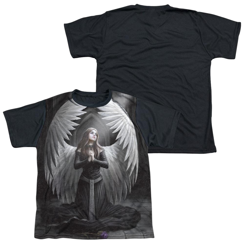Anne Stokes Prayer For The Fallen - Youth Black Back T-Shirt (Ages 8-12) Hoodie, Sweatshirt | CiraTrend.com