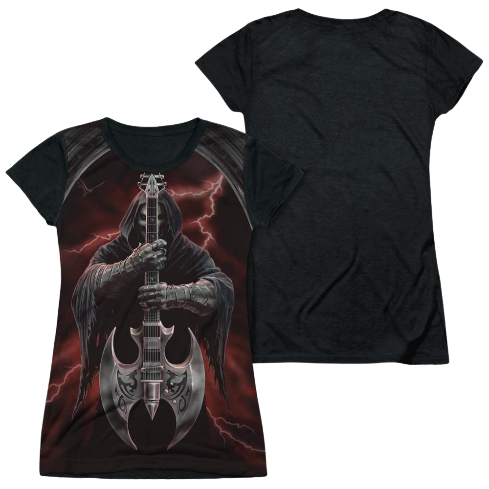 Anne Stokes Rock God - Juniors Black Back T-Shirt Hoodie, Sweatshirt | CiraTrend.com