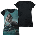 Anne Stokes Sirens Lament - Juniors Black Back T-Shirt Hoodie, Sweatshirt | CiraTrend.com