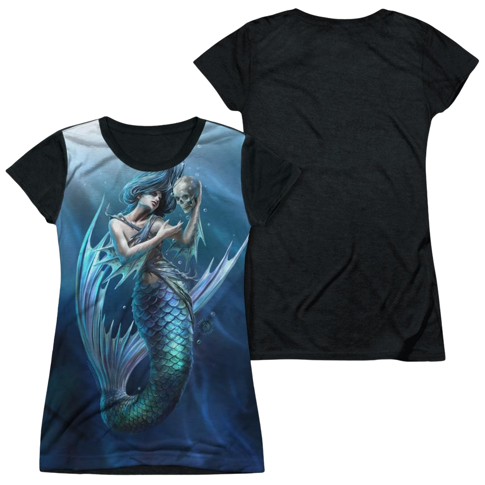 Anne Stokes Sailors Ruin - Juniors Black Back T-Shirt Hoodie, Sweatshirt | CiraTrend.com