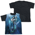 Anne Stokes Sailors Ruin - Youth Black Back T-Shirt (Ages 8-12) Hoodie, Sweatshirt | CiraTrend.com