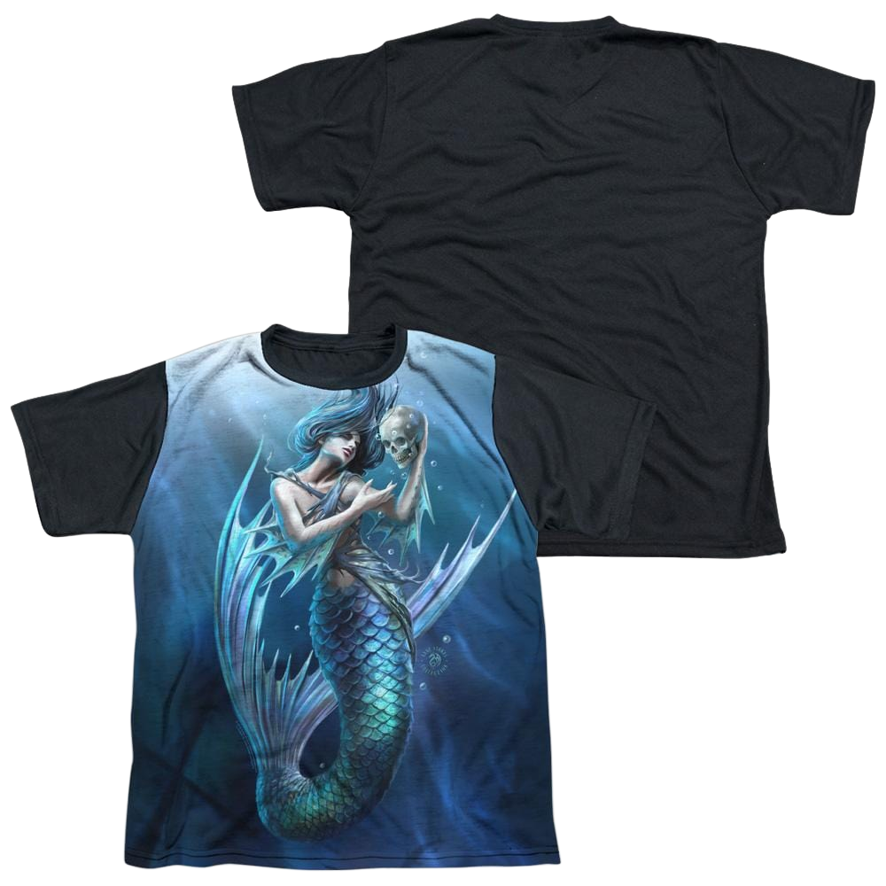 Anne Stokes Sailors Ruin - Youth Black Back T-Shirt (Ages 8-12) Hoodie, Sweatshirt | CiraTrend.com