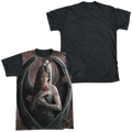 Anne Stokes Angel Rose - Men's Black Back T-Shirt Hoodie, Sweatshirt | CiraTrend.com