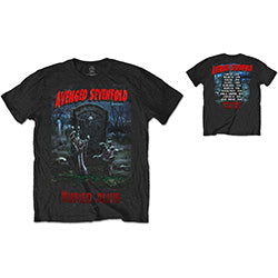 AVENGED SEVENFOLD ( BURIED ALIVE TOUR 2012 ) T-SHIRT