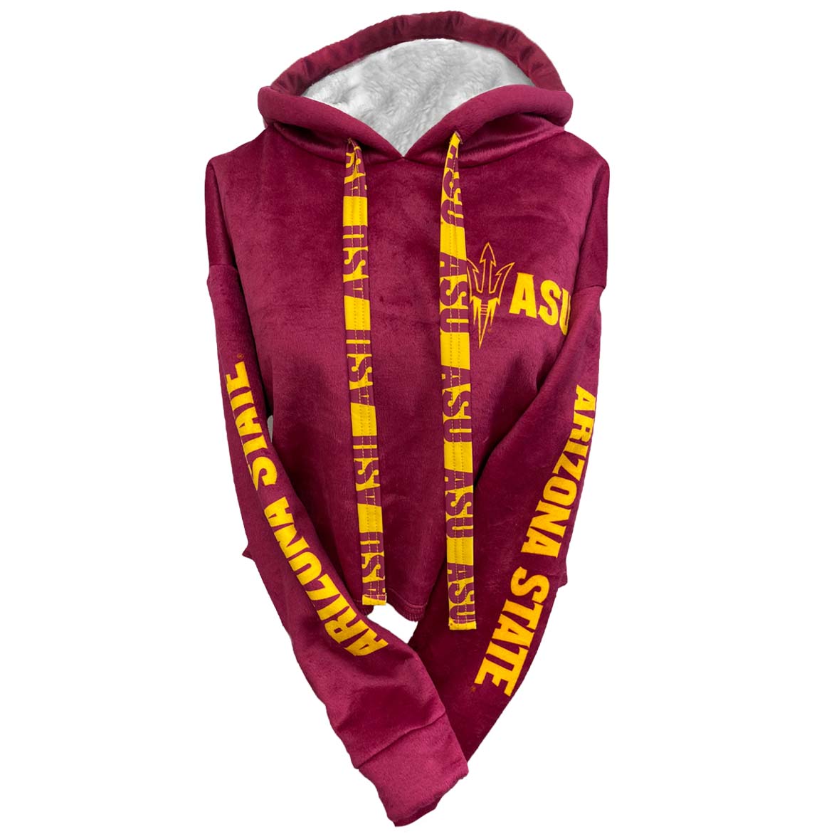 Arizona State ASU Varsity Furry Womens Hoodie T-Shirts, Sweatshirt | CiraTrend.com (Image 1)
