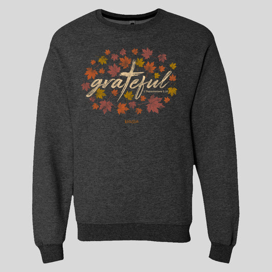 Kerusso Womens Sweatshirt Grateful