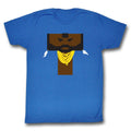 Mr. T Mens S/S T-Shirt - Literal T - Solid Royal Hoodie, Sweatshirt | CiraTrend.com