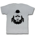 Mr. T Mens S/S T-Shirt - Inky - Solid Silver Hoodie, Sweatshirt | CiraTrend.com