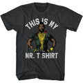 Mr. T Mens S/S T-Shirt - I'M Funny - Heather Black Heather Hoodie, Sweatshirt | CiraTrend.com