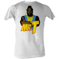 Mr. T Mens S/S T-Shirt - Cartoon T - Solid White Hoodie, Sweatshirt | CiraTrend.com