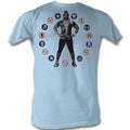 Mr. T Mens S/S T-Shirt - No Way Sucka - Heather Light Blue Heather Hoodie, Sweatshirt | CiraTrend.com