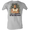 Mr. T Mens S/S T-Shirt - Disgrace - Solid Silver Hoodie, Sweatshirt | CiraTrend.com