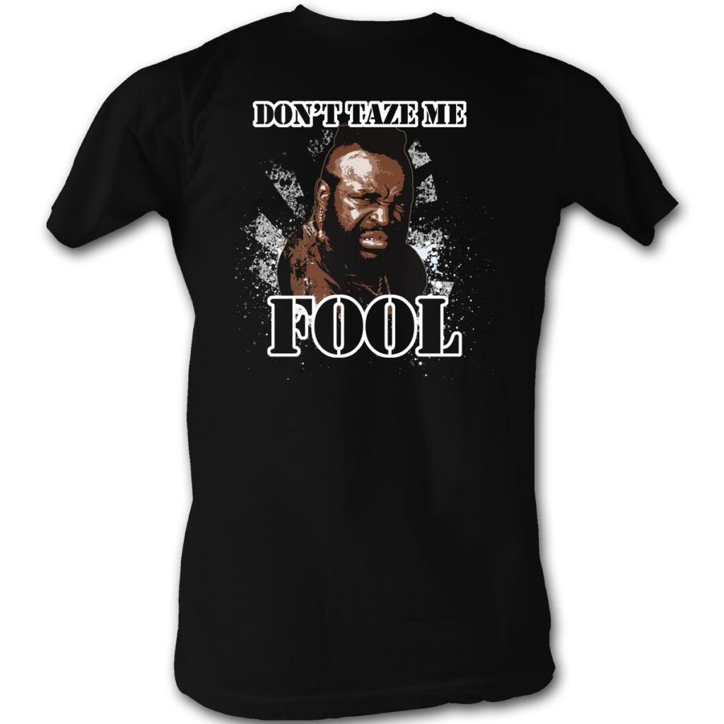 Mr. T Mens S/S T-Shirt - Lose It! - Solid Black Hoodie, Sweatshirt | CiraTrend.com