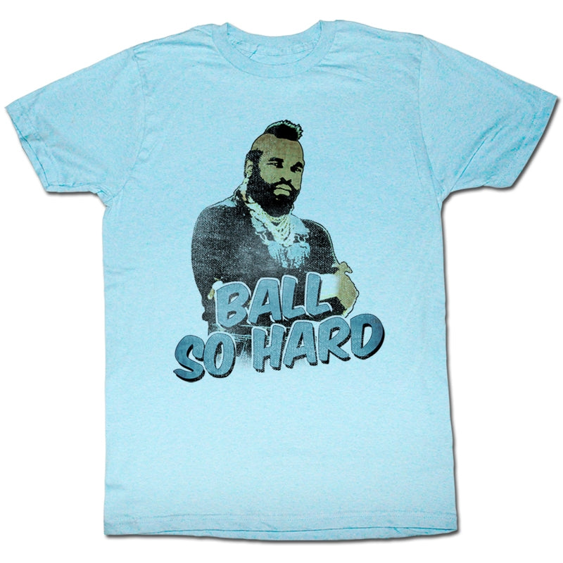Mr. T Mens S/S T-Shirt - Cray Cray - Heather Light Blue Heather Hoodie, Sweatshirt | CiraTrend.com