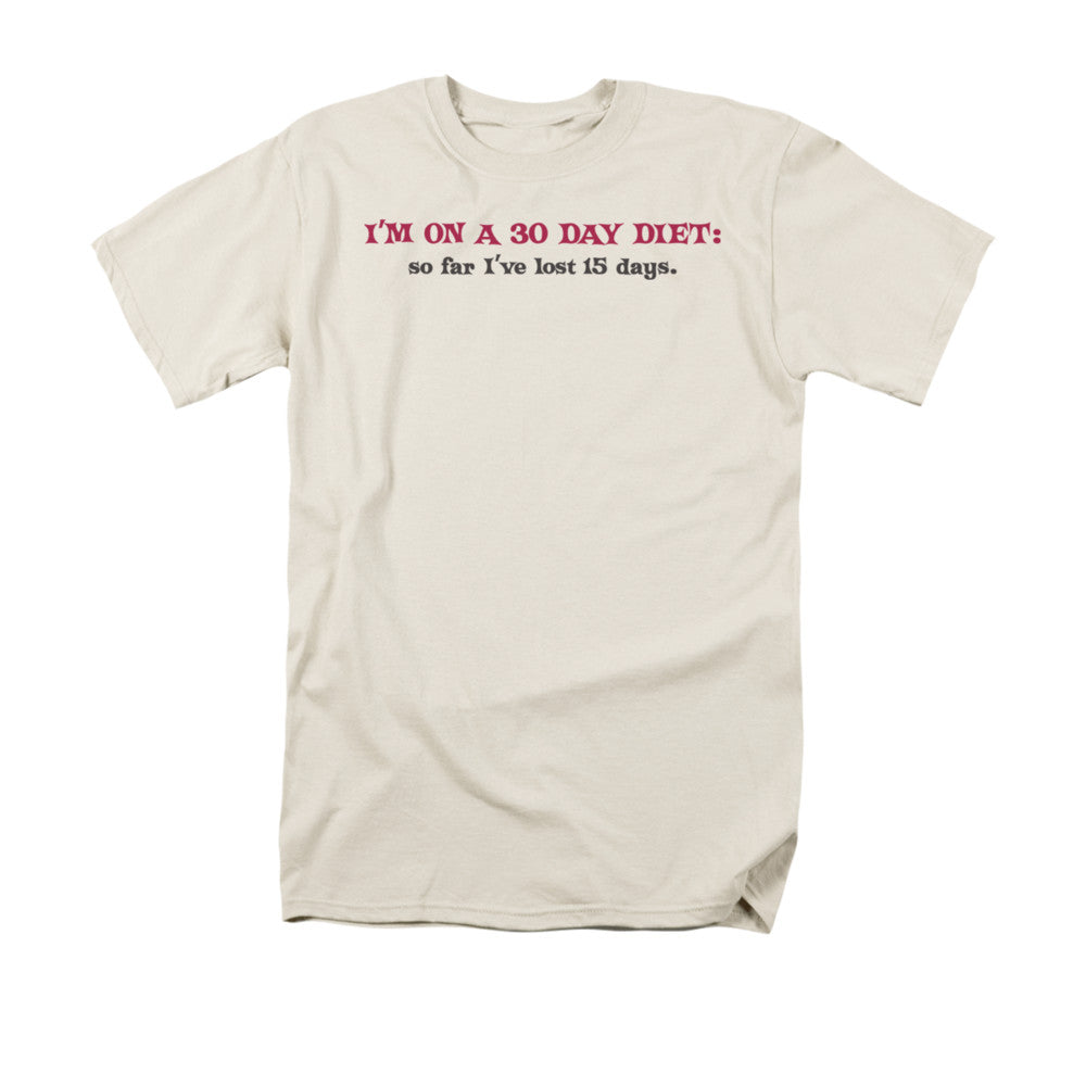 30 Day Diet Mens T Shirt Cream Hoodie, Sweatshirt | CiraTrend.com (Image 2)