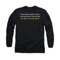 Arrest A Mime Mens Long Sleeve Shirt Black Hoodie, Sweatshirt | CiraTrend.com (Image 1)