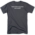 Back Talk Mens T Shirt Charcoal Hoodie, Sweatshirt | CiraTrend.com