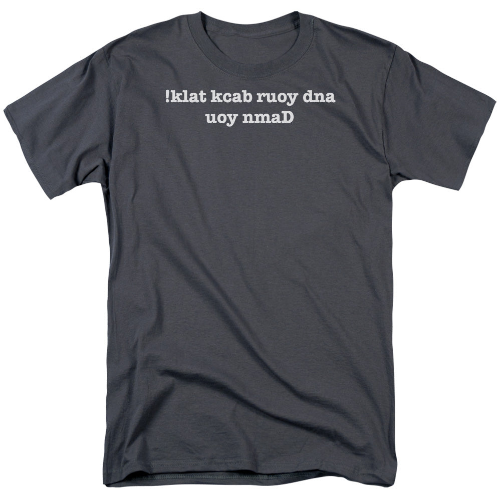 Back Talk Mens T Shirt Charcoal Hoodie, Sweatshirt | CiraTrend.com