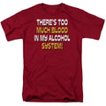 Alcohol System Mens T Shirt Cardinal Hoodie, Sweatshirt | CiraTrend.com