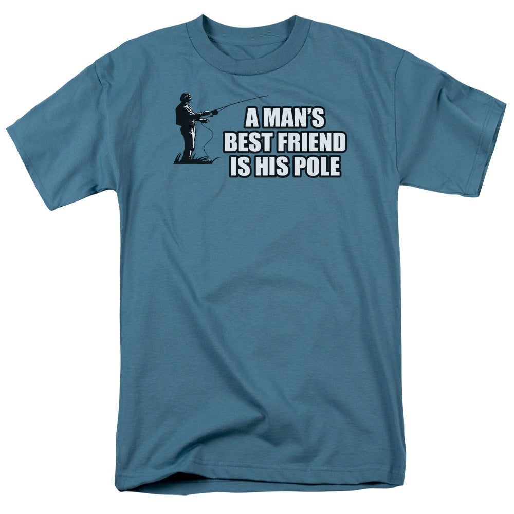 Mans Best Friend Is His Pole Slate T-Shirts, Hoodie, Sweatshirt