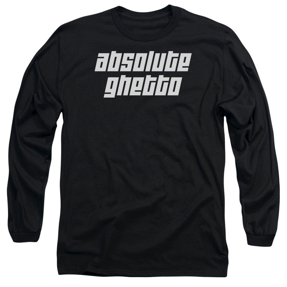 Absolute Ghetto Mens Long Sleeve Shirt Black Hoodie, Sweatshirt | CiraTrend.com (Image 2)
