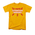 Attention Seekers Mens T Shirt Gold Hoodie, Sweatshirt | CiraTrend.com