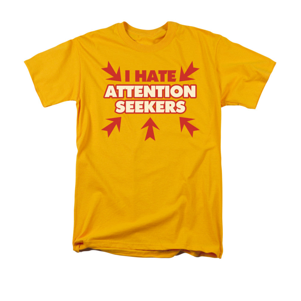 Attention Seekers Mens T Shirt Gold Hoodie, Sweatshirt | CiraTrend.com