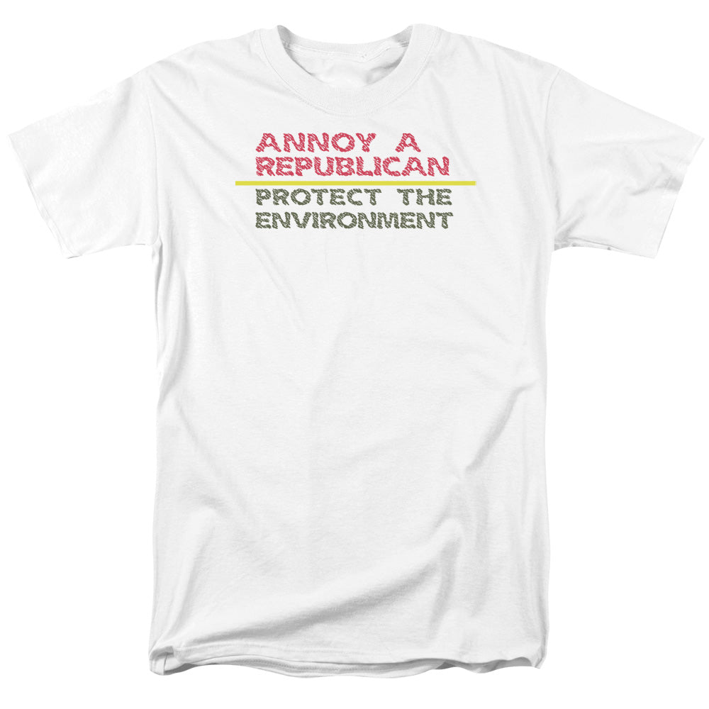 Annoy A Republican Mens T Shirt White Hoodie, Sweatshirt | CiraTrend.com
