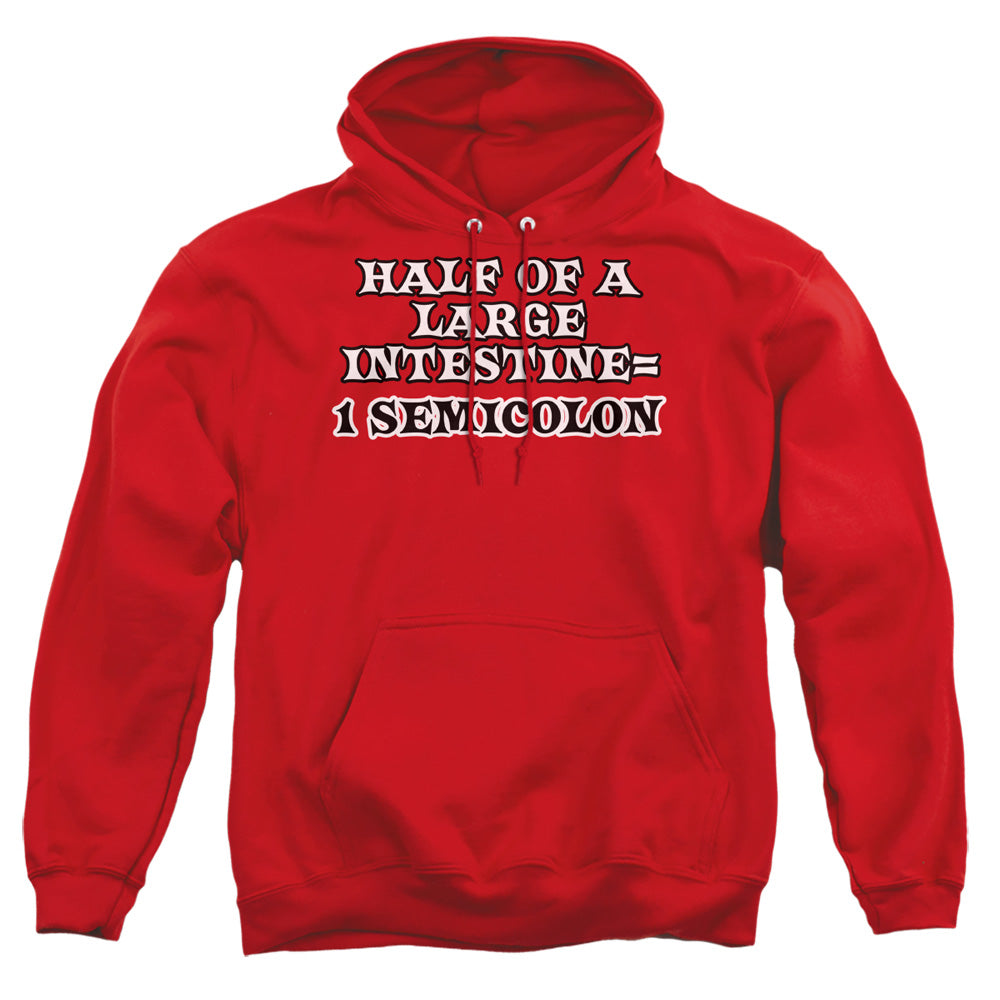 1 Semicolon Mens Hoodie Black T-Shirts, Sweatshirt | CiraTrend.com (Image 1)