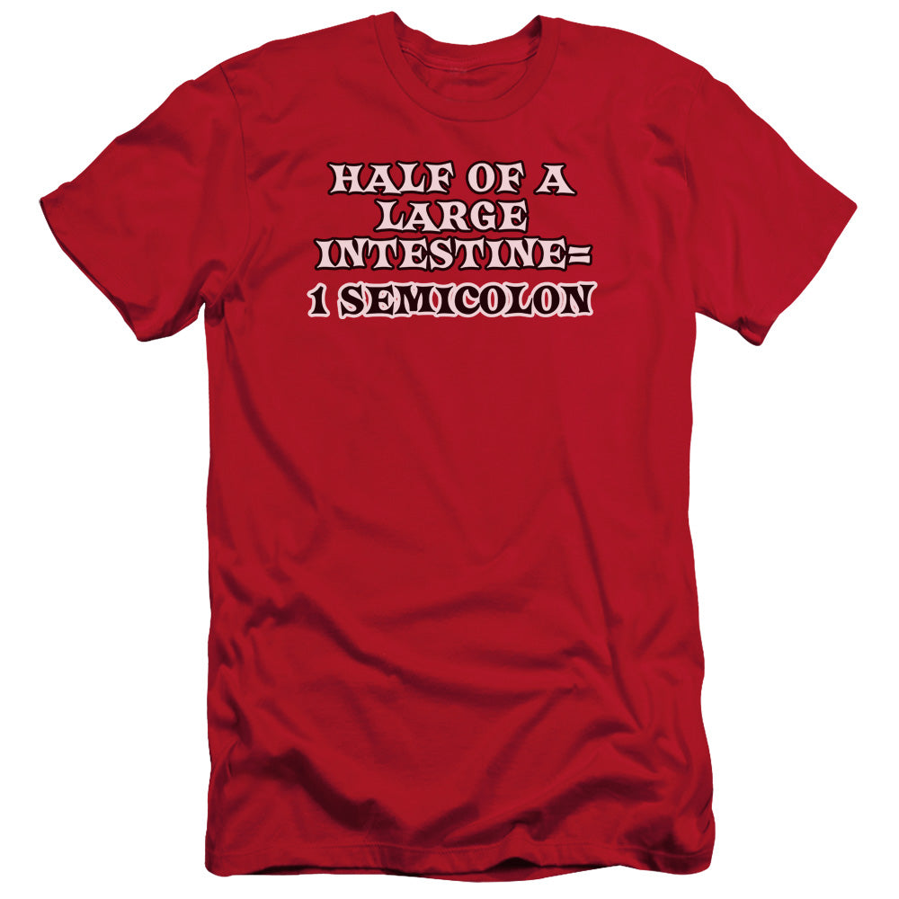 1 Semicolon Hbo Premium Bella Canvas Slim Fit Mens T Shirt Red Hoodie, Sweatshirt | CiraTrend.com (Image 2)