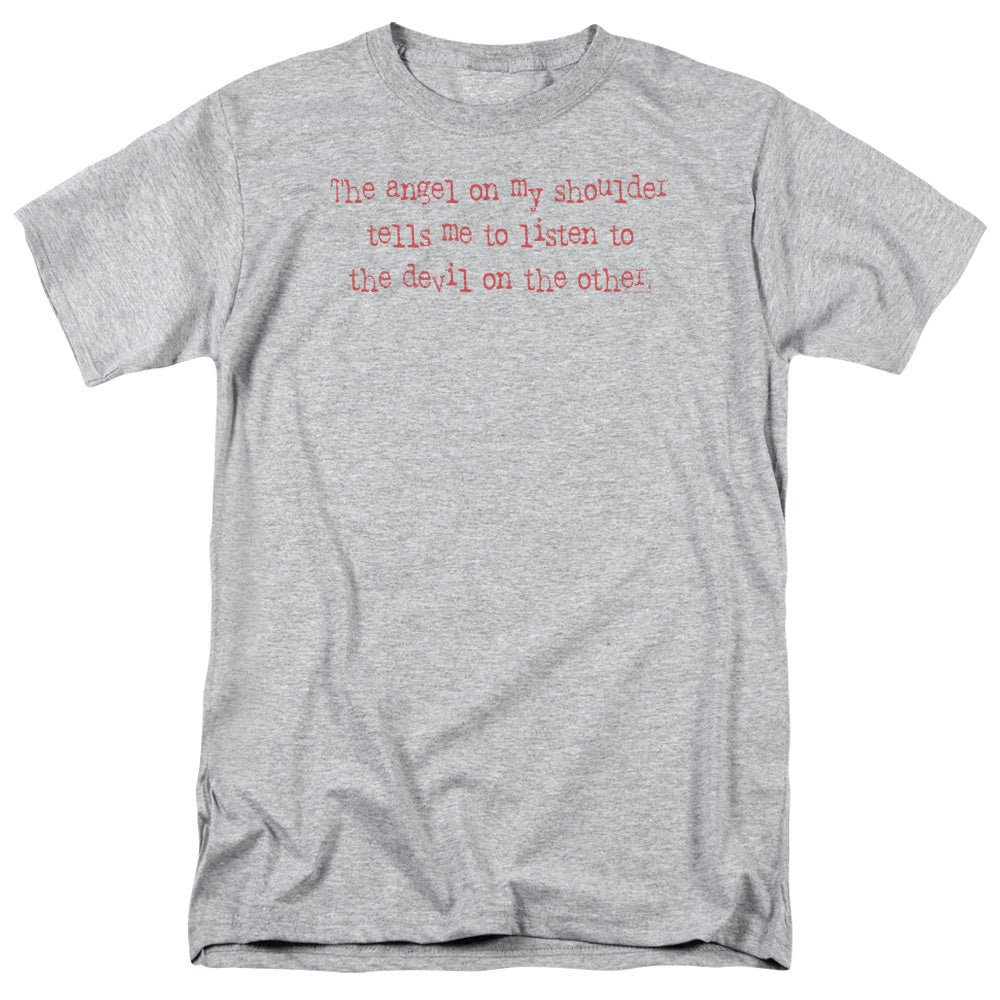 An Angel On Shoulder Mens T Shirt Athletic Heather Hoodie, Sweatshirt | CiraTrend.com