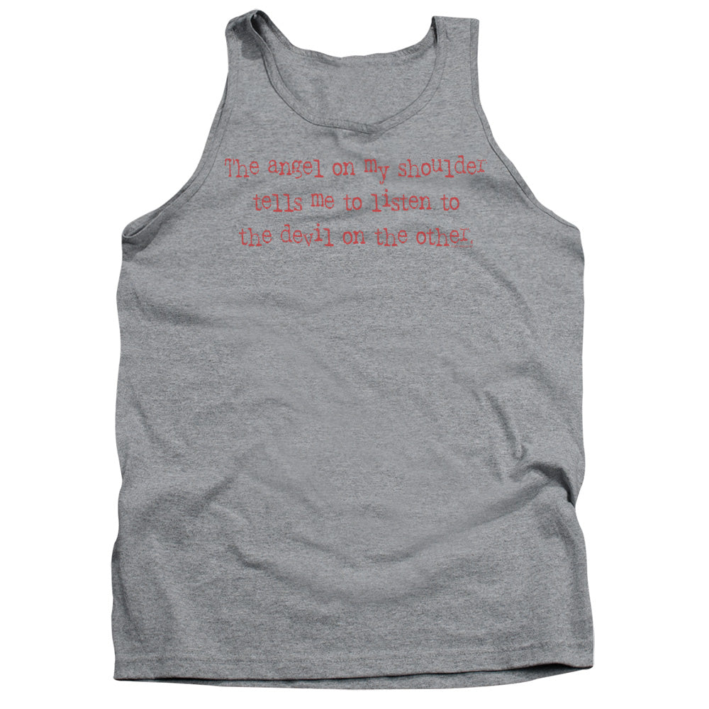 An Angel On Shoulder Mens Tank Top Shirt Athletic Heather Hoodie, Sweatshirt | CiraTrend.com (Image 2)