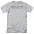 Ask Me No Questions Mens T Shirt Athletic Heather Hoodie, Sweatshirt | CiraTrend.com