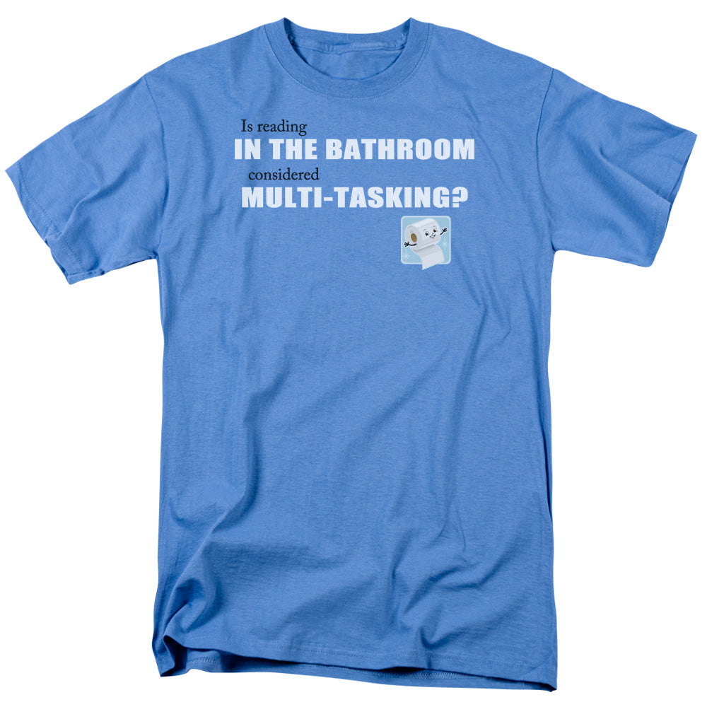 Bathroom Reading Mens T Shirt Carolina Blue Hoodie, Sweatshirt | CiraTrend.com (Image 2)